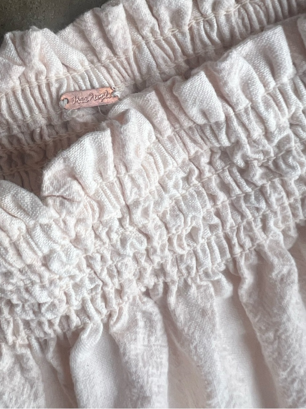 Free People Mila Cotton Poplin Mini Dress Medium - Picture 6 of 8
